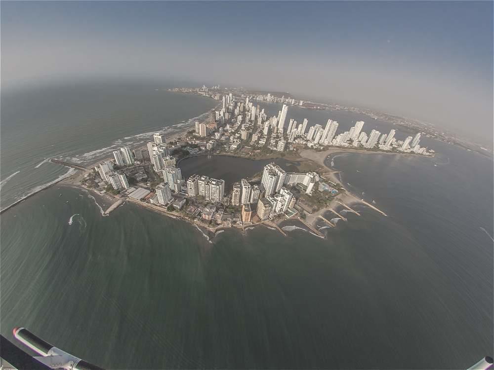 Apartamento Con Vista Al Laguito Y Al Mar Cartagena Екстериор снимка