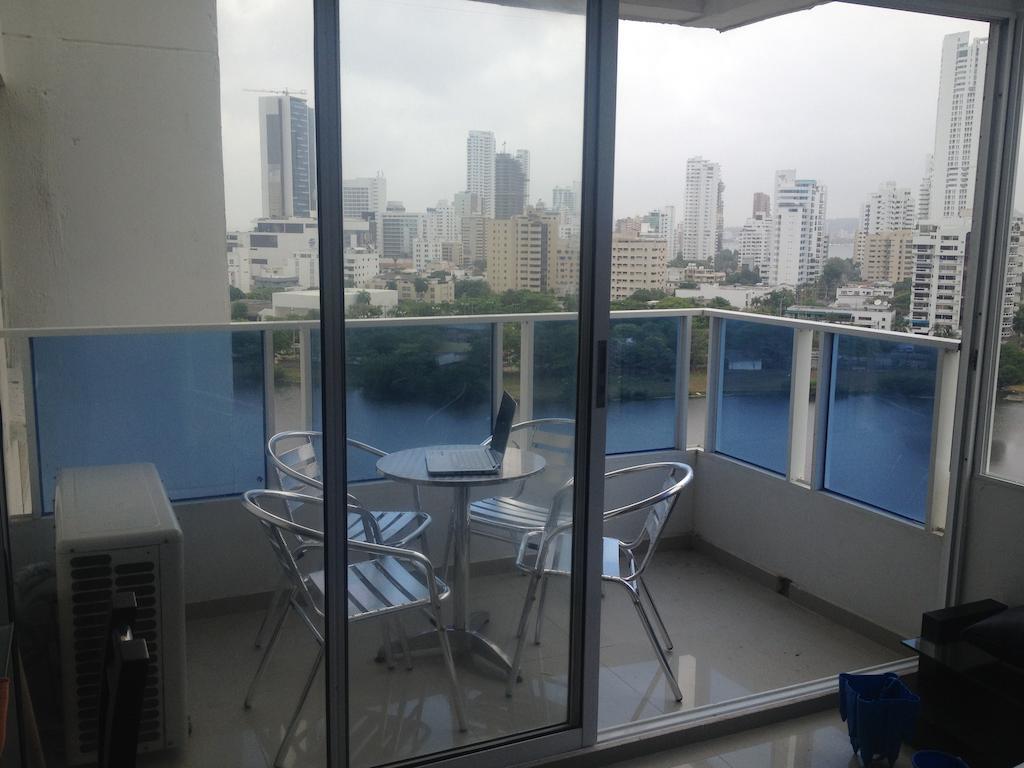 Apartamento Con Vista Al Laguito Y Al Mar Cartagena Екстериор снимка
